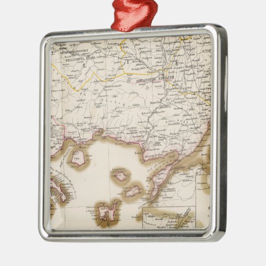 Balkanschiereiland, Turkije, Bulgarije Metalen Ornament (Links)