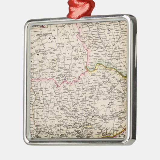 Balkanschiereiland, Turkije, Roemenië Metalen Ornament (Links)