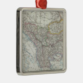Balkanschiereiland, Turkije, Servië, Europa Metalen Ornament (Rechts)