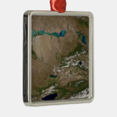 Balkhash-meer in het oosten van Kazachstan Metalen Ornament (Rechts)