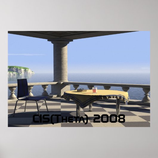 balkon, CIS(Theta) 2008 Poster (Voorkant)