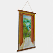 Balkon Hangend Wandkleed (Gebogen)