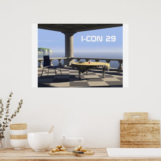 balkon, I-CON 29 Poster (Keuken)