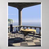 balkon poster (Voorkant)