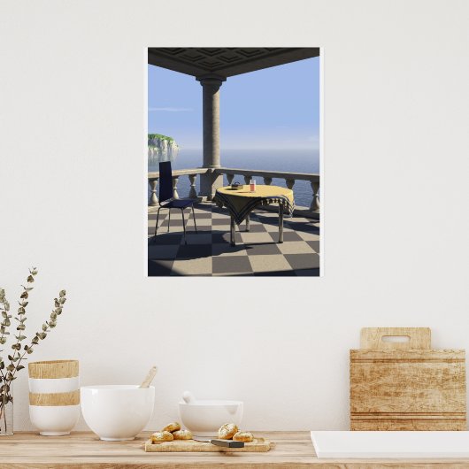 balkon poster (Keuken)