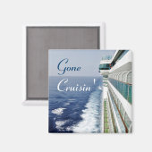 Balkon Rij Gone Cruisin' Magneet (Voorkant / Achterkant)