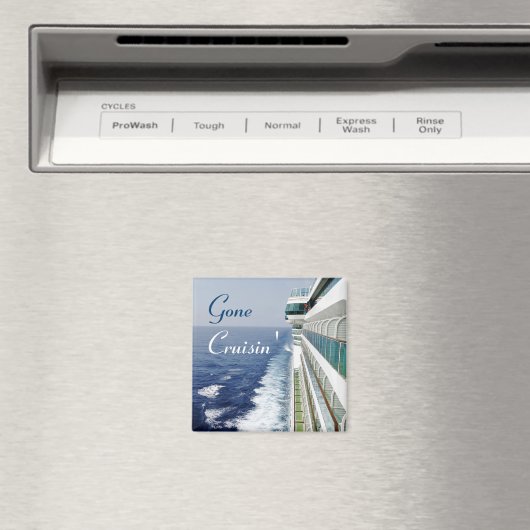 Balkon Rij Gone Cruisin' Magneet (Insitu (Vaatwasser))