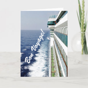 Balkon Row Bon Voyage Kaart