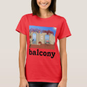 Balkon T-shirt (Voorkant)
