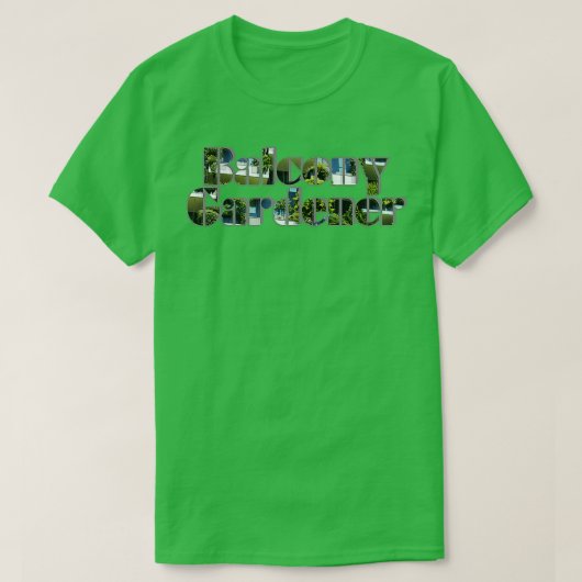 Balkon tuinman t-shirt (Design voorkant)