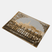 Balkon van New Orleans Deurmat (Schuin)