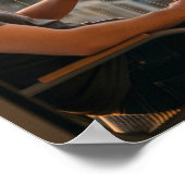 Balkon Zonsondergang Gesprek Poster (Hoek)