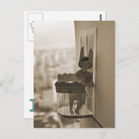 Balkony Briefkaart (Voorkant / Achterkant)