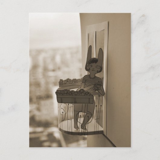 Balkony Briefkaart (Voorkant)