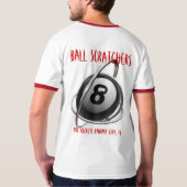 balkrabbers, BALKRATCHERS, zijkanten ... T-shirt (Achterkant)