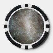 Balkspiraalstelsel NGC 1313 - HST Pokerchips (Voorkant)