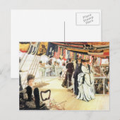 Ball aan boord van James Tissot Briefkaart (Voorkant / Achterkant)