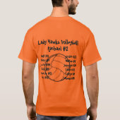 Ball and Net, Hawks Volleyball T-shirt (Achterkant)