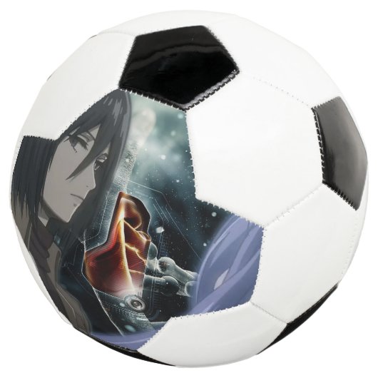ball-anime- voetbal (Drie kwart)