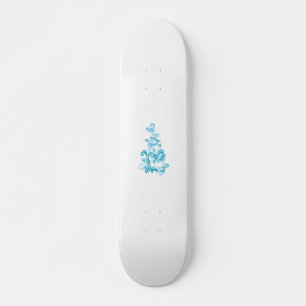 Ball Blue, Medium Turquoise decoratief ontwerp Persoonlijk Skateboard
