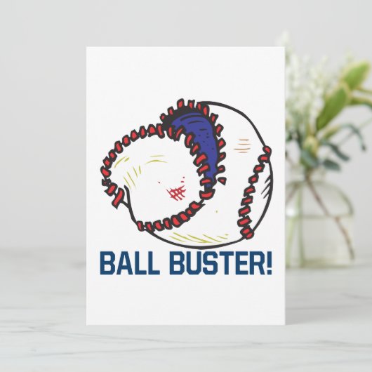 Ball Buster Kaart (Staand voorkant)