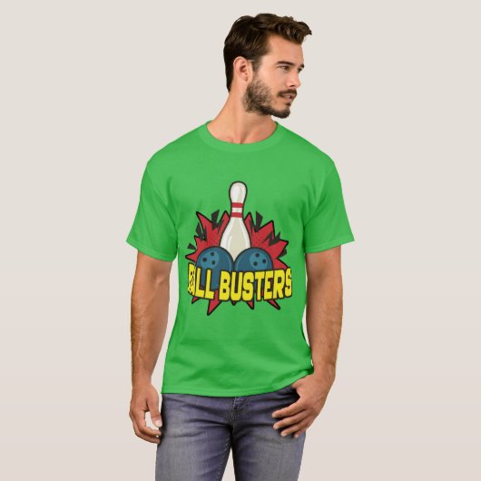 Ball Busters Bowlingeam family T-shirt (Voorkant volledig)