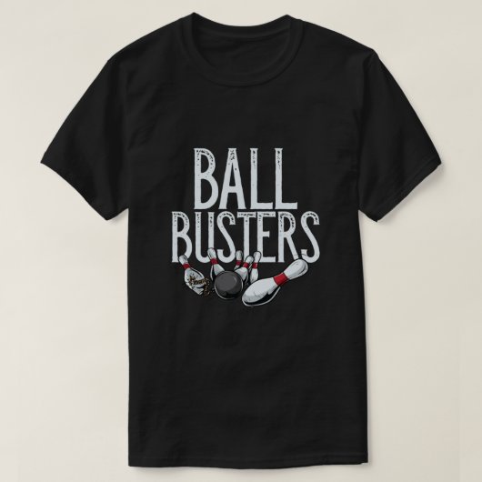 Ball Busters, Funny Bowling Team Name Essential T-shirt (Design voorkant)
