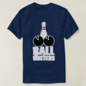 Ball Busters Team Bowling Couples T T-shirt (Design voorkant)