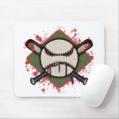 Ball & Cross Bats Muismat (Met muis)