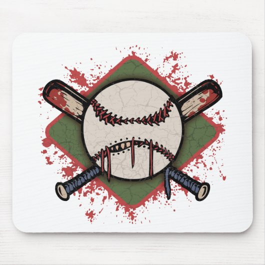 Ball & Cross Bats Muismat (Voorkant)