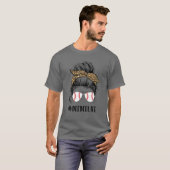 Ball Deedee Life Messy Bun Leopard Teeball Deedee T-shirt (Voorkant volledig)