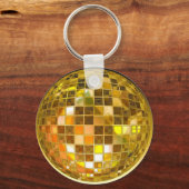 Ball Disco Ball sprinkhonddanspiegel Disco Sleutelhanger (Voorkant)