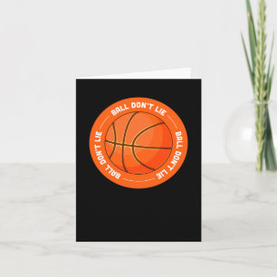 Ball Dont Lie - Basketbal Kaart