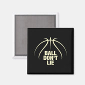 Ball Don't Lie Basketball  Magneet (Voorkant / Achterkant)