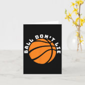 Ball Don't Lie Kaart (Gele Bloem)