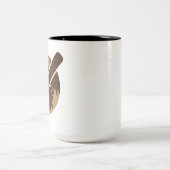 Ball for fan tweekleurige koffiemok (Center)