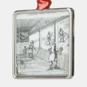 Ball Game Metalen Ornament (Links)