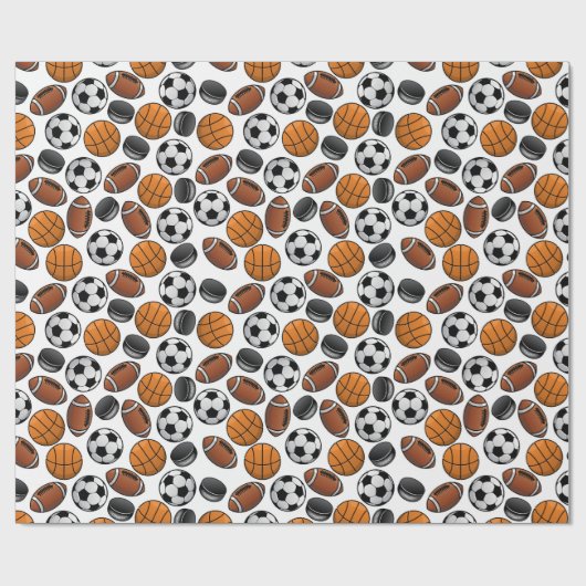 Ball Games Cadeaupapier (Vlak)