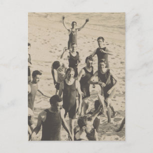 Ball Games op het Beach Briefkaart