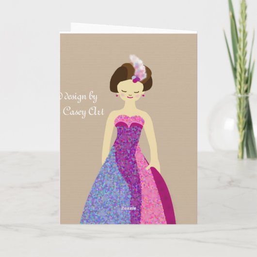 Ball gans kaart (Achterkant)