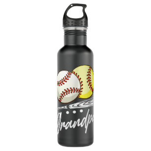 Ball Grandpa Baseball Softball Waterfles
