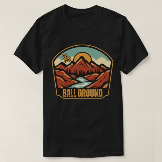 Ball Ground, Georgia T-shirt (Design voorkant)