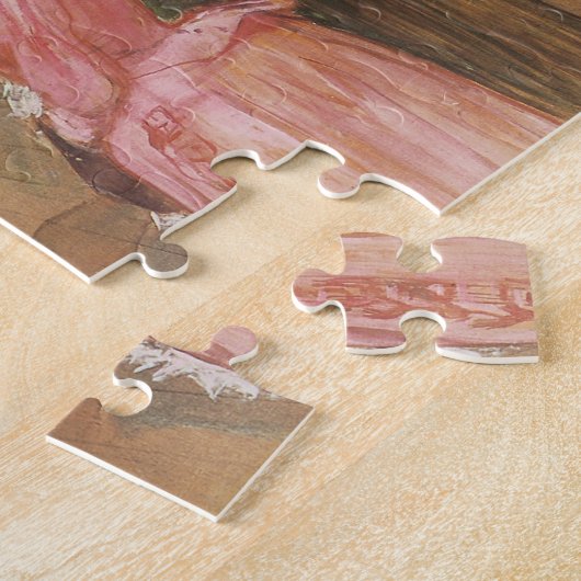 Ball in de Nightclub door Toulouse Lautrec Legpuzzel (Zijkant)