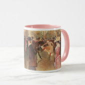 Ball in de Nightclub door Toulouse Lautrec Mok (Voorkant rechts)