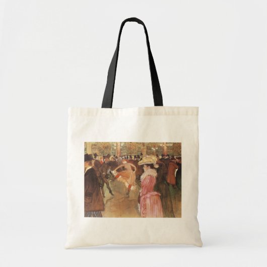 Ball in de Nightclub door Toulouse Lautrec Tote Bag (Voorkant)