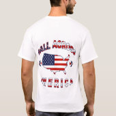 Ball in heel Amerika T-shirt (Achterkant)