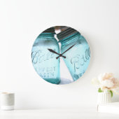 Ball Jar Clock Grote Klok (Huis)