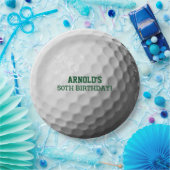 Ball Look Personalized Papieren Bordje (Feest)