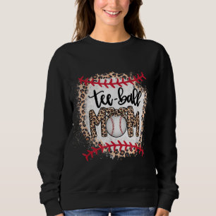 Ball Ma Moederdag T-shirt Teeball Ma Leopard Funn