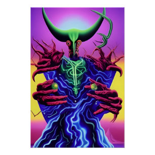Ball Magic - Ken Gage Surrealistische Kunst Perfect Poster